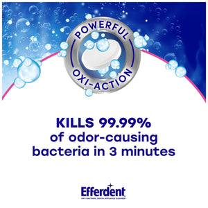 Buy now Efferdent Denture Cleaner Tablets – Dental Appliances, Aligners, Mouth Guard, and Retainer Cleaner Tablets, Complete Clean, 126 Count at indiglob india