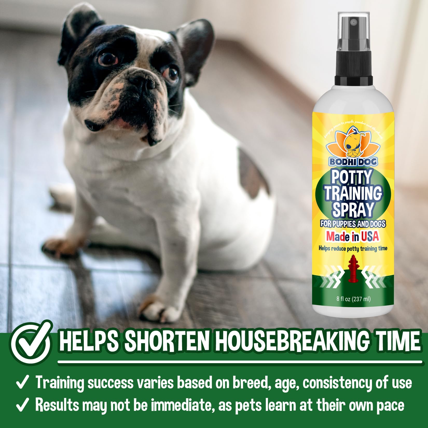 Buy now Bodhi Dog Potty Training Spray - Puppy & Dog Training Aid for Indoor & Outdoor Attractant Spray Use - Encourages Proper Dog Pee Here Habits - Safe for Pets & Home - Made in The USA (8 Fl Oz) at indiglob india