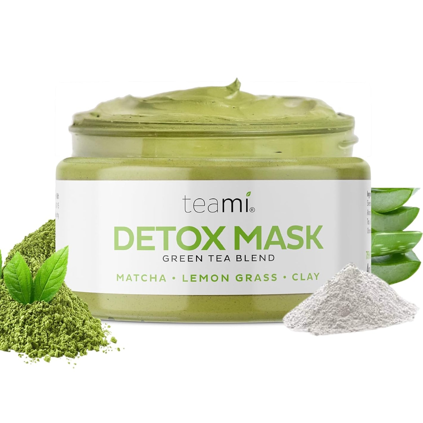 Teami Detox Face Mask for Hydraiting,Stick Mask Alternative Moisturizing & Purifying, Blackhead Remover Green Tea Mask Cleanse Mask reduces Acne & oil, Pore Minimizer Clay Mask for All Skin Types