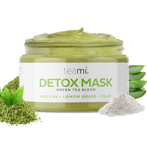 Teami Detox Face Mask for Hydraiting,Stick Mask Alternative Moisturizing & Purifying, Blackhead Remover Green Tea Mask Cleanse Mask reduces Acne & oil, Pore Minimizer Clay Mask for All Skin Types