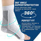 Soothe Socks for Neuropathy Pain, Sports Ankle Compression Foot Cover, Soothesocks Neuropathy, Foot, Brace Support White-1 Pair Large/XLarge
