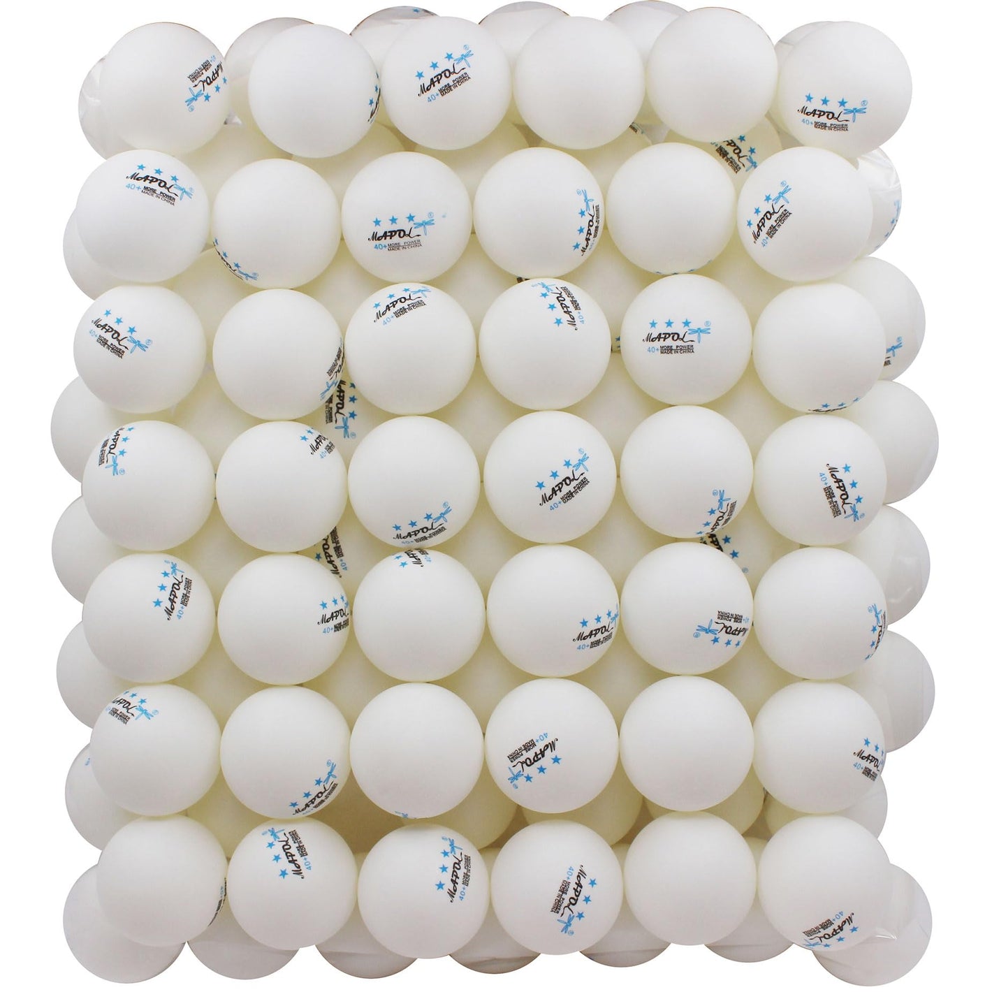 Buy now MAPOL 100 Pack White 3-Star Table Tennis Balls Advanced Training Ping Pong Ball at indiglob india