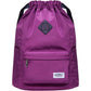 KAUKKO Drawstring Sports Backpack Gym Yoga Bag Shoulder Rucksack for Men and Women