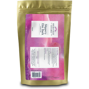 Heritage Store Slippery Elm Bark Tea, Soothing Loose Tea Helps Ease Digestion, Relaxes & Calms The Throat, with Pure Slippery Elm Powder from The Inner Bark, Vegan, No Additives or Fillers, 4oz