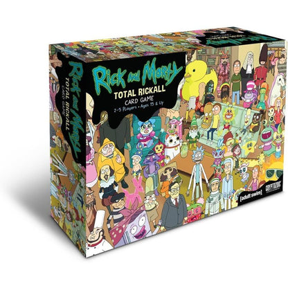 Rick and Morty Total Rickall Cooperative Card Game