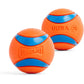 Chuckit! Ultra Ball Dog Toy - Medium Bouncy Fetch Balls For Dogs 20-60 lbs - Made from Durable Rubber - Floating Water Pet Toys - Size Medium - 2.5-inch Diameter - Pack of 2