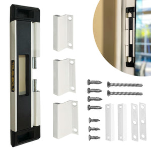 Buy now 2-Pack TOUGHBOLT Double Deadbolt Sliding Patio Door, Child Safety, Home Security Lock with 3-Receiver Latches Included - Installation Required at indiglob india
