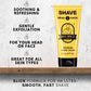 Bee Bald SHAVE Premium Shaving Cream Goes On Light & Slick That's Incredibly Smooth & Quick For Both Face And Head, 6 Fl Oz - My Store