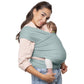 Buy now Boba Baby Wrap Carrier – Original Baby Sling Carrier for Newborns (7–35 lbs), Soft, Secure, Hands-Free & Ergonomic, Ideal for Comfortable Bonding, New Parents (Grey) at indiglob india