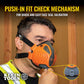 Buy now Klein Tools 60552 Reusable P100 Half-Mask Respirator with Replaceable Filters for Dust, Metal Fumes, and Oil Mist, M/L at indiglob india