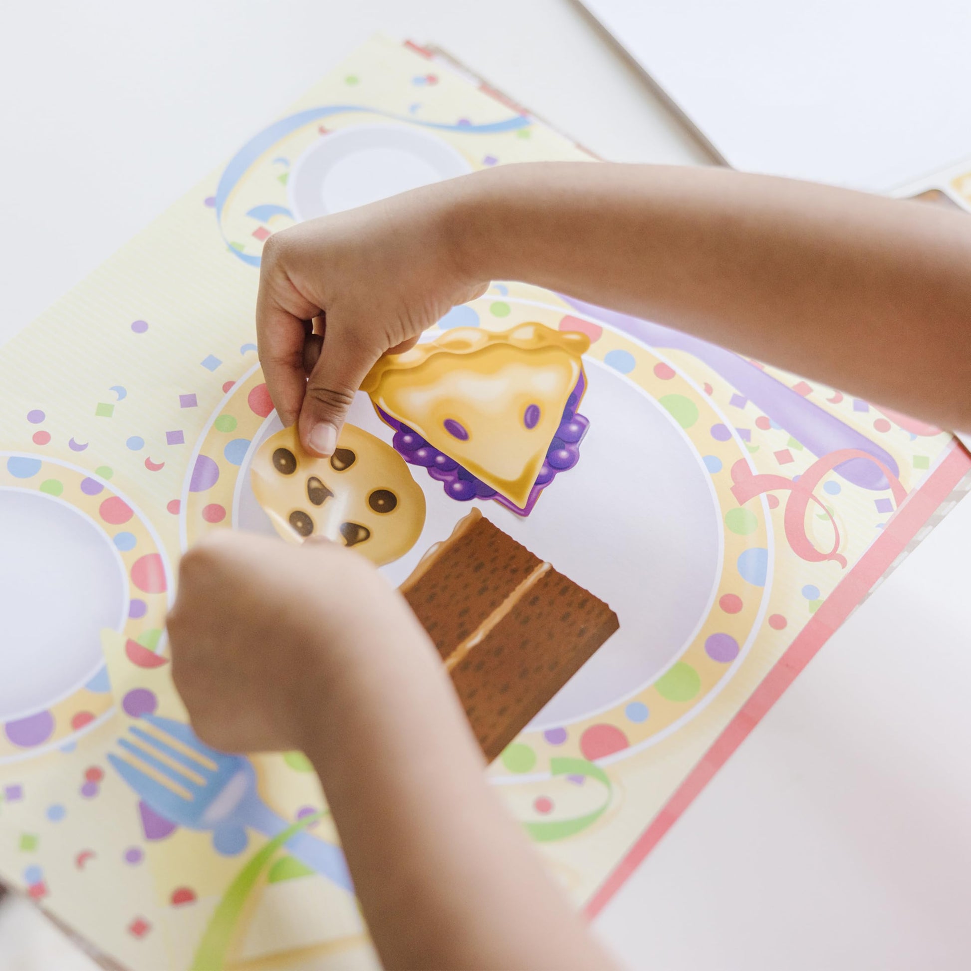 Buy now Melissa & Doug Sticker Pad - Make-a-Meal, 225+ Food Stickers at indiglob india