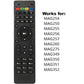 Replacement Remote Control for MAG254 MAG250 255/256 / 257/260 / 275/349 / 350/351 / 352 MAG322W1 MAG 322 OTT TV Box IPTV Set-Top Box