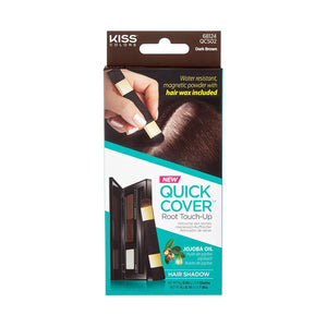 KISS Quick Cover Root Touch-Up Hair Shadow Dark Brown QCS02