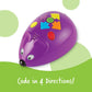 Learning Resources Code & Go Robot Mouse - 31 Pieces, Ages 4+, Coding STEM Toys, Screen-Free Coding Toys for Kids