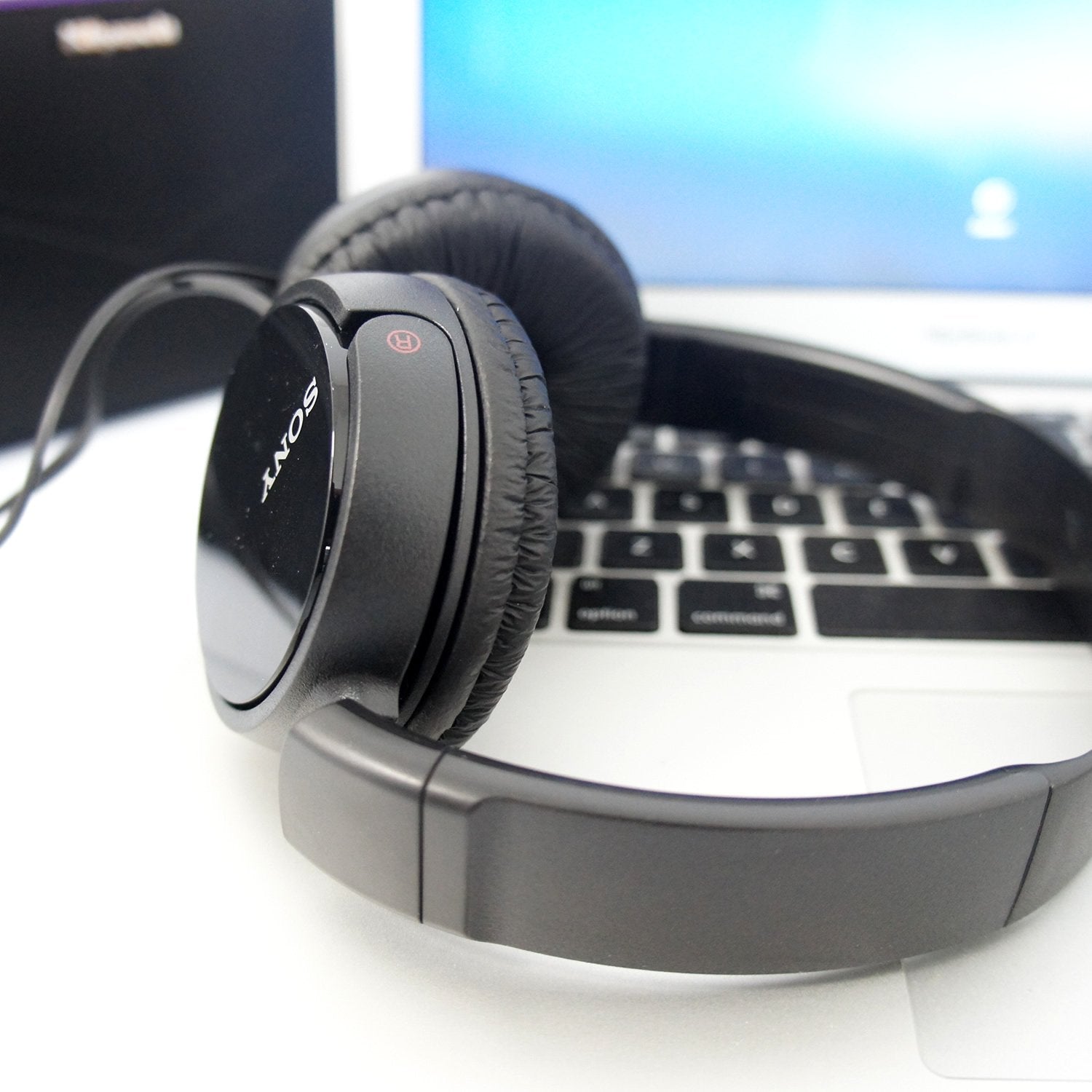 Buy now Sony ZX110 Over-Ear Dynamic Stereo Headphones (Black) at indiglob india