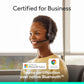 Buy now Logitech Zone 305 for Business, Wireless Bluetooth Headset with Microphone, Native Bluetooth, for Microsoft Teams, Compatible with Windows, Mac, Chrome, Linux, iOS, iPadOS, Android at indiglob india