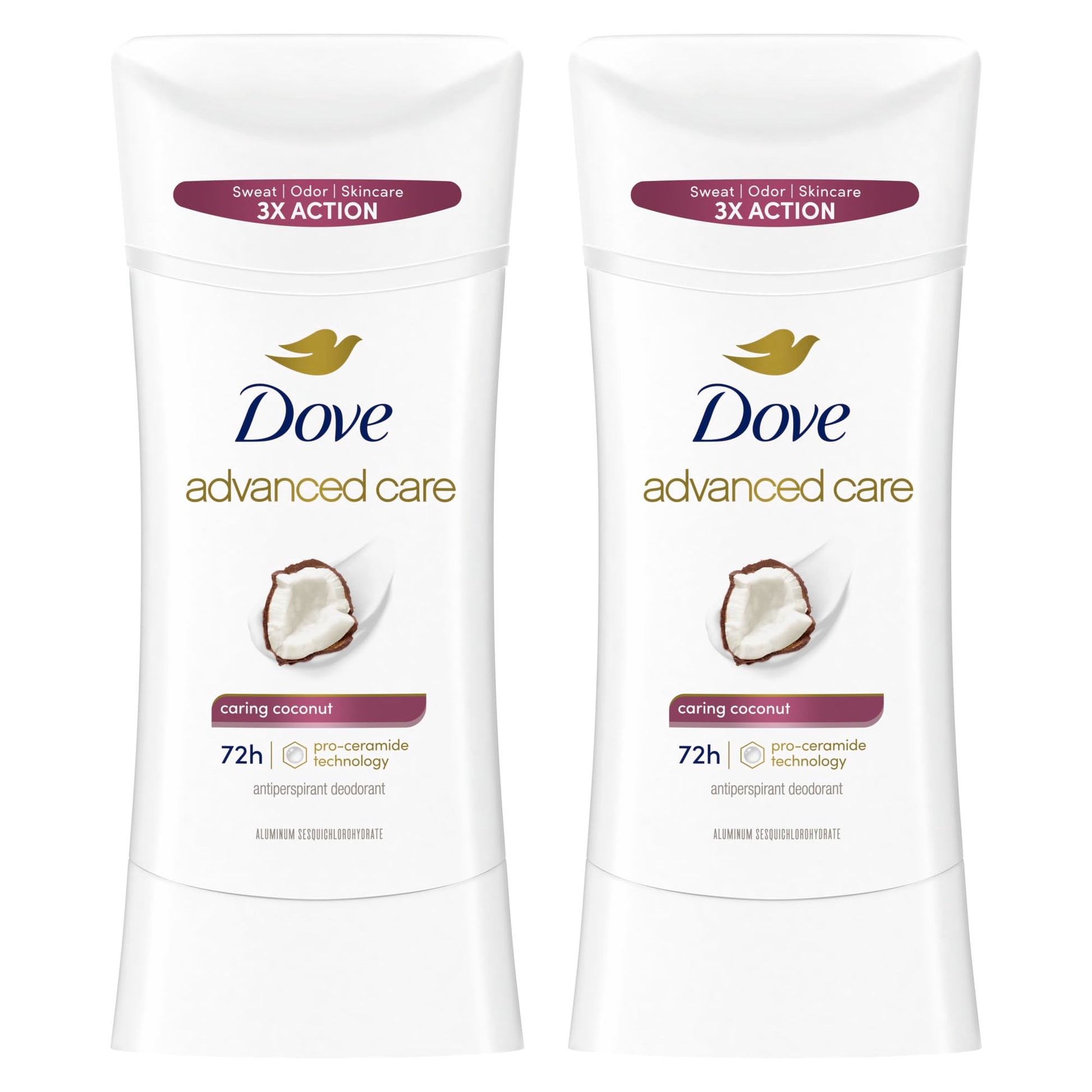Buy now Dove Advanced Care Antiperspirant Deodorant, Revive, 2.6 Ounce (Pack of 2) 2.6 Ounce (Pack of 2) Caring Coconut at indiglob india