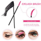 263 Pcs Makeup Applicators Tools Kit, 50 Disposable Eyeliner Brushes 112 Mascara Wands Eyelash Brush 100 Lipstick Applicators Lip Wands with Plastic Box Gifts for Women