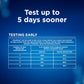 Buy now Clearblue Pregnancy Test Combo Pack, 4ct - Digital with Smart Countdown & Rapid Detection - Value Pack at indiglob india