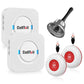 Buy now CallToU Wireless Caregiver Pager Smart Call System 2 SOS Call Buttons/Transmitters 2 Receivers Nurse Calling Alert Patient Help System for Home/Personal Attention Pager 500+Feet Plugin Receiver at indiglob india
