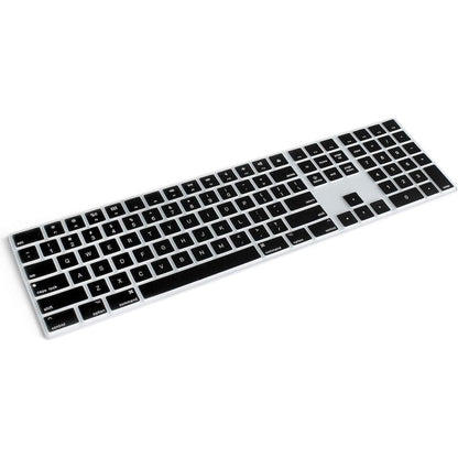 Silicone Keyboard Cover Skin for Apple Magic Keyboard with Numeric Keypad MQ052LL/A (A1843) US Layout Ultra Thin Protector Skin Accessories Transparent