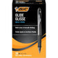BIC Glide Bold Black Ballpoint Pens, Bold Point (1.6mm), 36-Count Pack, Retractable Ballpoint Pens With Comfortable Full Grip