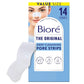 Bioré Nose+Face Blackhead Remover Strips, Deep Cleansing Strips for Nose, Chin, or Forehead, Instant Blackhead Removal and Pore Unclogging, Oil-free, Non-Comedogenic Use, Value Size 24 Count