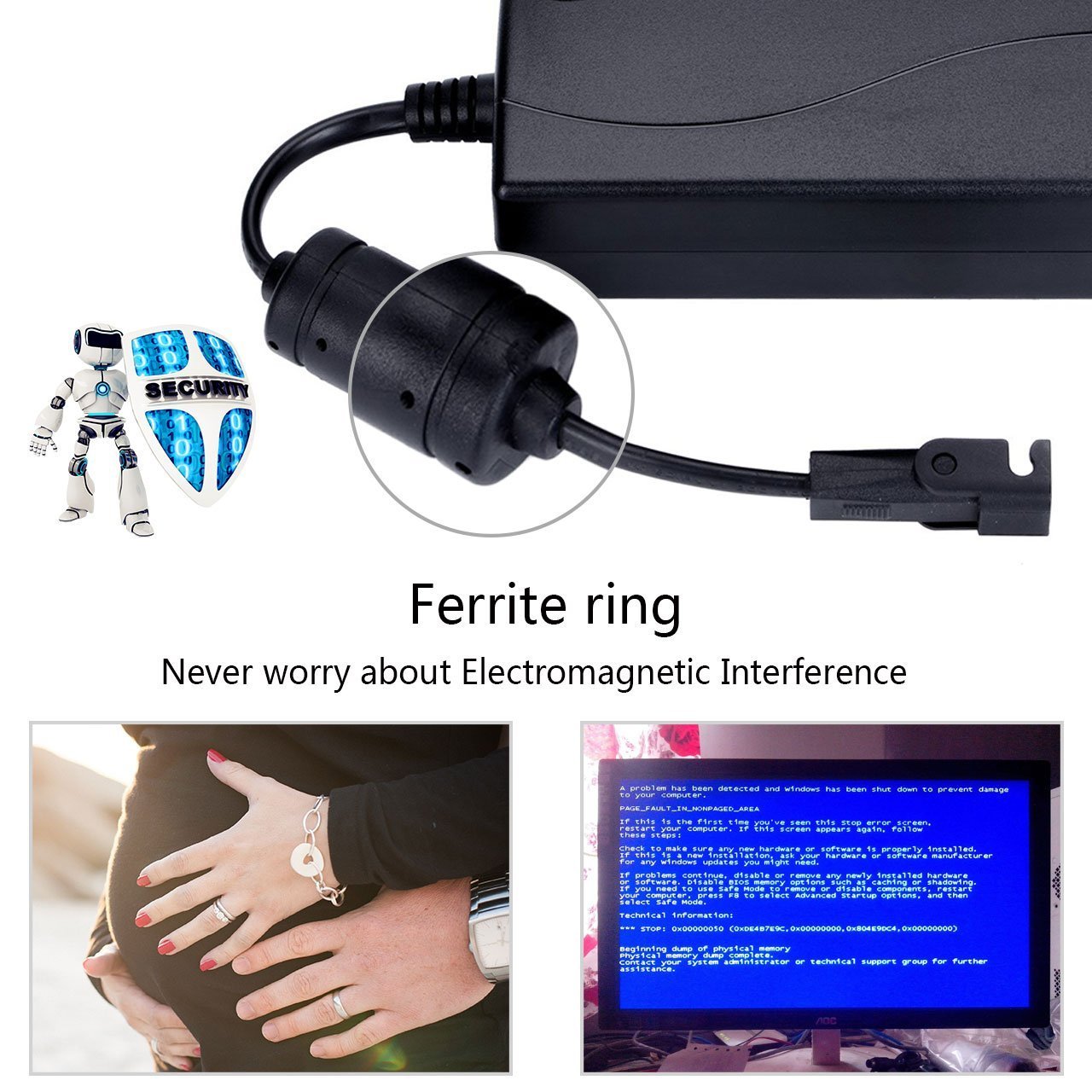Buy now Recliner Power Supply, Ponkor AC/DC Switching Power Supply Transformer 2-pin 29V 2A Adapter with Extension Cord for Lift Chair or Power Recliner Limoss OKIN at indiglob india