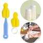 AUEAR, Milk Bottle Nipple Brushes Pacifier Sponge Cleaning Small Brush Cleaner Set for Bottles and Accessories (10 Pcs)