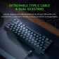 Razer Huntsman Mini 60% Gaming Keyboard: Clicky Optical Switches - Rapid Trigger Mode - Chroma RGB Lighting - PBT Keycaps - Onboard Memory - Snap Tap - Classic Black