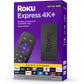 Roku Express 4K+ | Roku Streaming Device 4K/HDR with Voice Remote, Free & Live TV