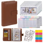 Buy now NICOOTHBudget Binder Cash Envelopes A6 Money Saving Binder with Zipper envelopes (Purple) Brown at indiglob india