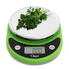 Ozeri Pronto Digital Multifunction Kitchen and Food Scale - Black on Lime