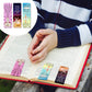 30 Pieces Christian Bookmarks Magnetic Bible Verse Bookmarks Religious Scripture Inspirational Church Supplies Motivational Prayer Page Clips for Kids Women Teachers Students School Gifts (Cartoon)