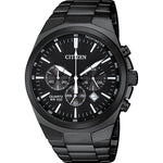 Citizen Quartz Mens Watch, Stainless Steel, Classic, Black (Model: AN8175-55E) - My Store