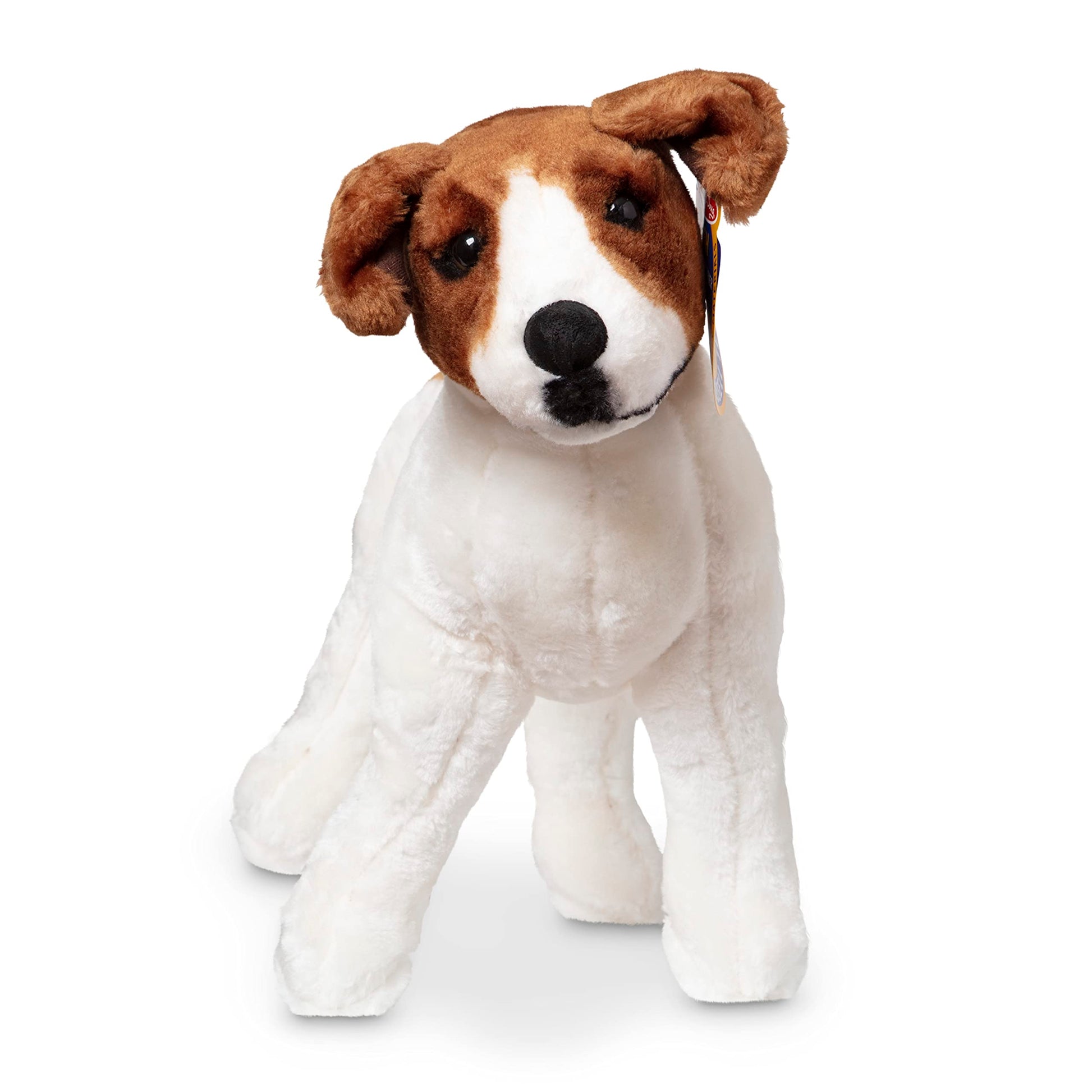 Buy now Melissa & Doug Giant Jack Russell Terrier - Lifelike Stuffed Animal Dog (Over 12 inches Tall) at indiglob india