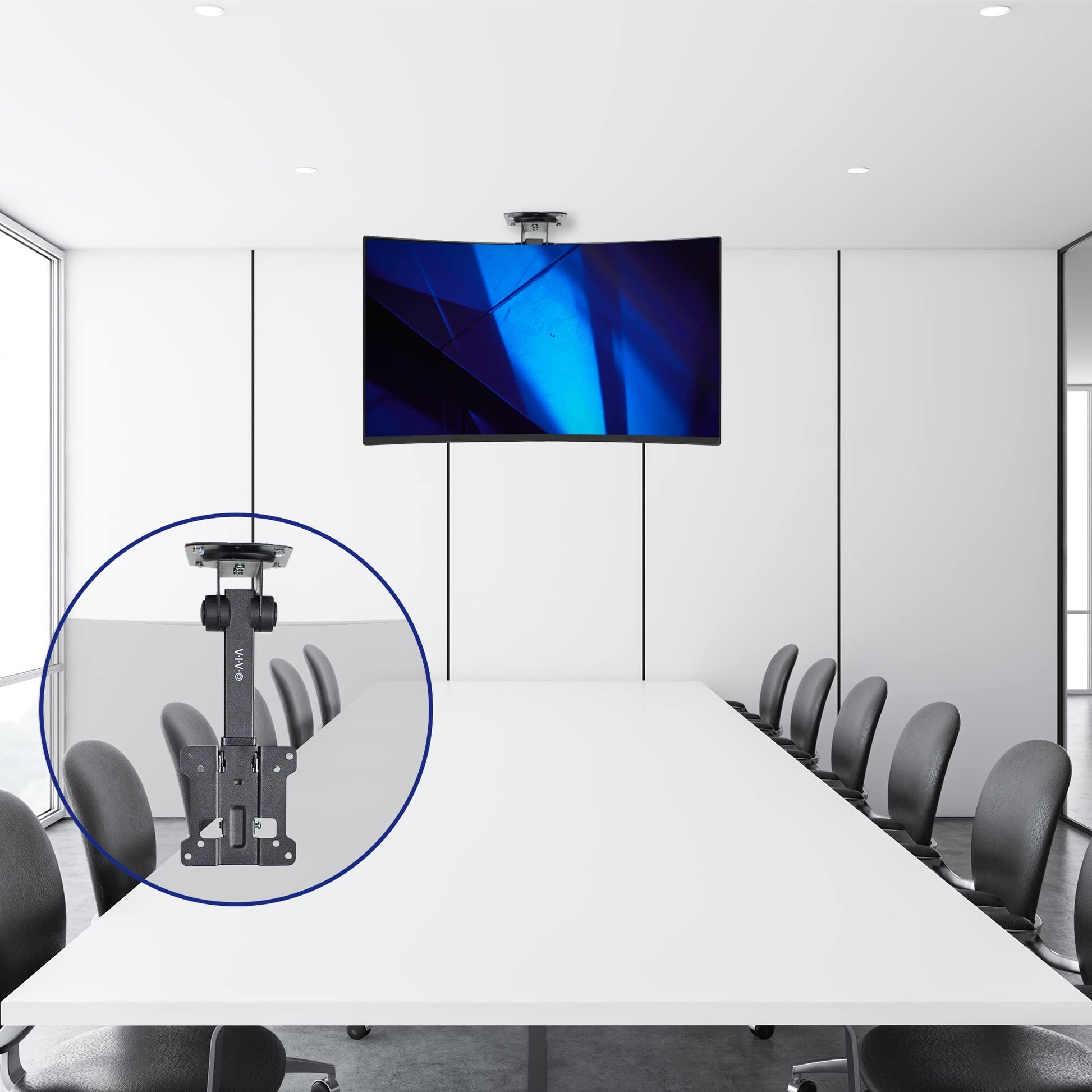 Buy now VIVO MOUNT-M-FD27 Manual Folding Ceiling Mount for 13-27 inch Flat Screens, Tilt Roof, Under Cabinet Mount for LCD TVs and Monitors at indiglob india