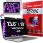 Buy now Magnetic Privacy Screen for MacBook Pro 16 Inch (2019, 2020) Removable Laptop Privacy Filter Shield and Protector MacBook Air 13.6 13 Inch (2022-2025, M2, M3, M4) at indiglob india