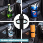 Car Cup Holder, Vehicle Door Cup Holder, Adjustable Folding Drink Holder for Truck Interior, Soda Cans, Water Bottles, Coffee