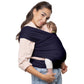 Buy now Boba Baby Wrap Carrier – Original Baby Sling Carrier for Newborns (7–35 lbs), Soft, Secure, Hands-Free & Ergonomic, Ideal for Comfortable Bonding, New Parents (Grey) at indiglob india