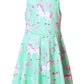 Buy now Girl & Doll Matching Dresses Floral Unicorn Clothes Summer Swing Dress 3t 4t at indiglob india
