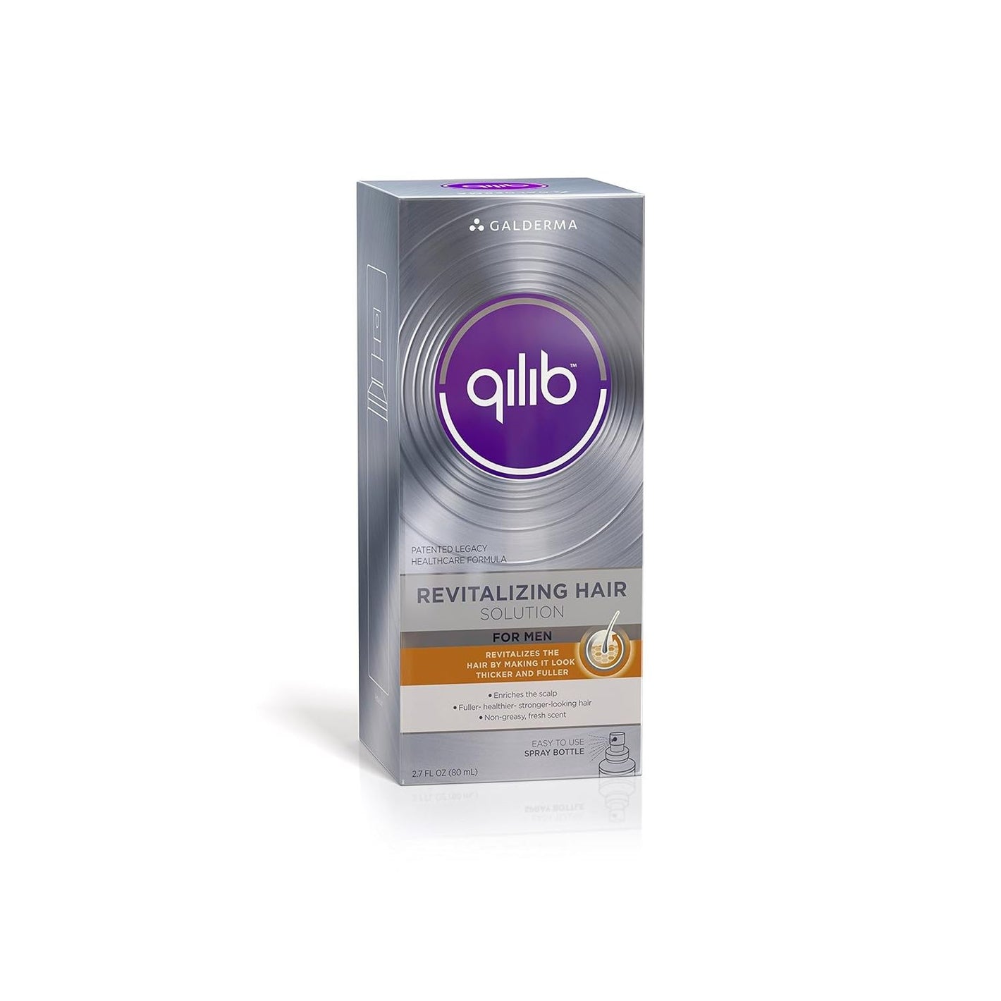 Revitalizing Hair Solution, Men, Fresh Scent, 2.7 Fluid Ounce