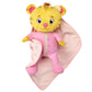Buy now JAKKS Pacific Daniel Tiger's Neighborhood Cute and Cuddly Baby Margaret Plush Pink/Yellow at indiglob india