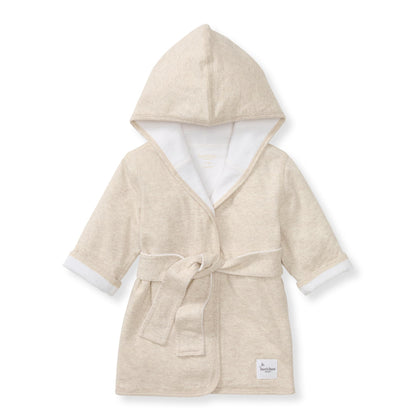 Buy now Burt's Bees Baby Infant Hooded Robe Organic Knit Terry Unisex Bathrobe, Newborn Bath Essentials, Unisex Boys and Girls, Size 0-9 Months Old at indiglob india