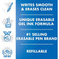 Pilot, FriXion Ball Gel Ink Refills for Erasable Pens, Fine Point 0.7 mm, Pack of 3, Blue