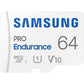 Samsung PRO Endurance 256GB MicroSDXC Memory Card with Adapter for Dash Cam, Body Cam, and Security Camera, Class 10, U3, V30 (‎MB-MJ256KA/AM)