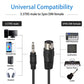 Poyiccot MIDI Cable, 1.5M/5Ft 5-Pin DIN Plugs Male to 3.5mm 1/8 inch TRS Male Jack Stereo Plug Converter Cable Audio Cable (DIN-3.5mm)