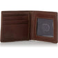 Timberland Men's Blix Slimfold Leather Wallet, Brown, One Size