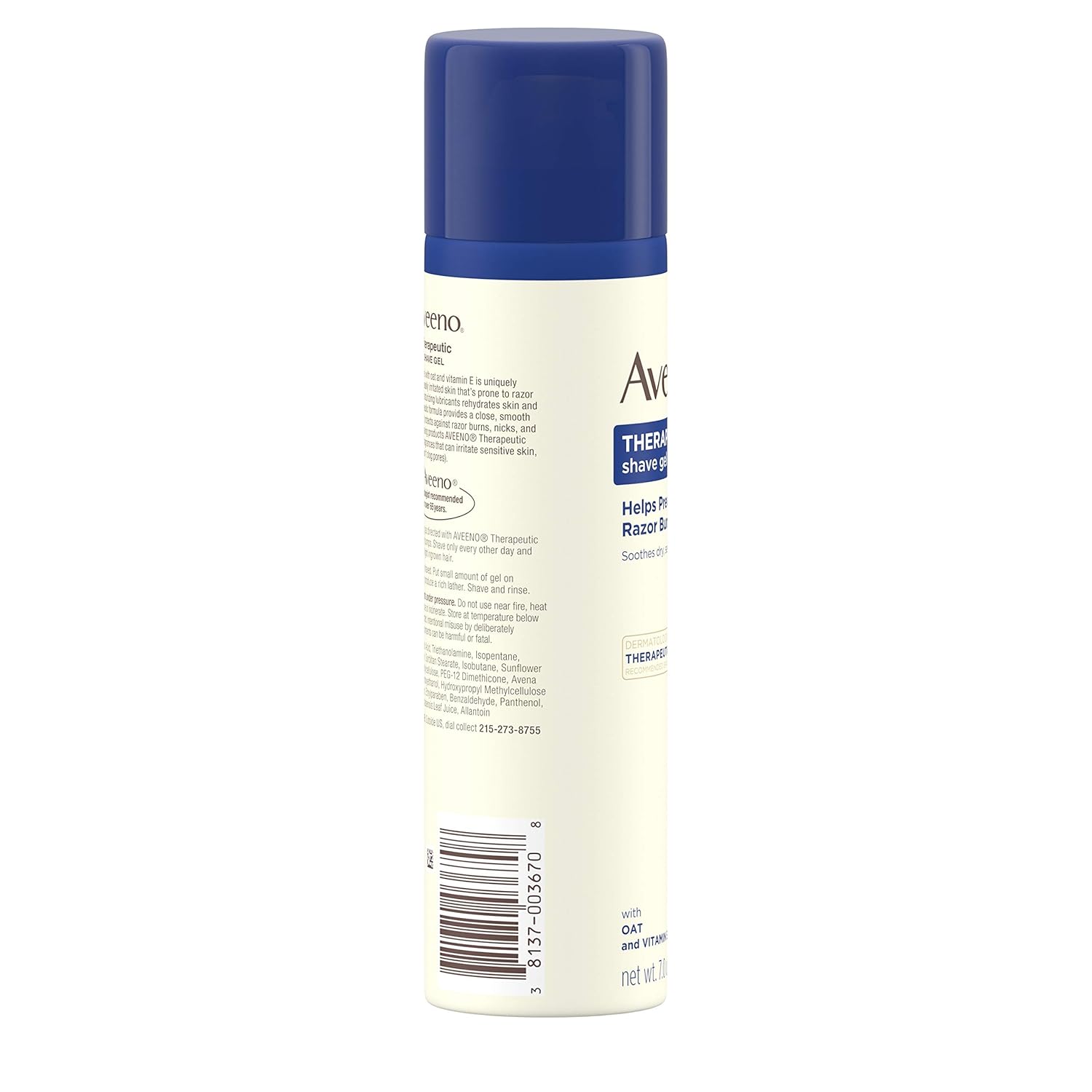 Buy now Aveeno Therapeutic Shave Gel with Oat and Vitamin E to Help Prevent Razor Bumps and Soothe Dry and Sensitive Skin, No Added Fragrances and Non-Comedogenic, 7 oz at indiglob india