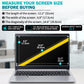 Buy now F FORITO 2-Pack 15.6 Inch Anti Blue Light Laptop Screen Protector, Eye Protection Anti Glare Matte Computer Screen Cover for 15.6" Laptop with 16:9 Aspect Ratio, Reduce Eye Strain and Touch Sensitive at indiglob india